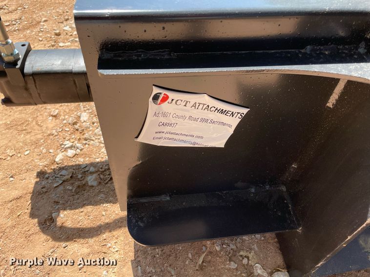 image for item NY9800 JCT  72" W skid steer tiller