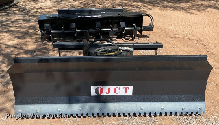 image for item NY9801 JCT  72" W skid steer snow pusher