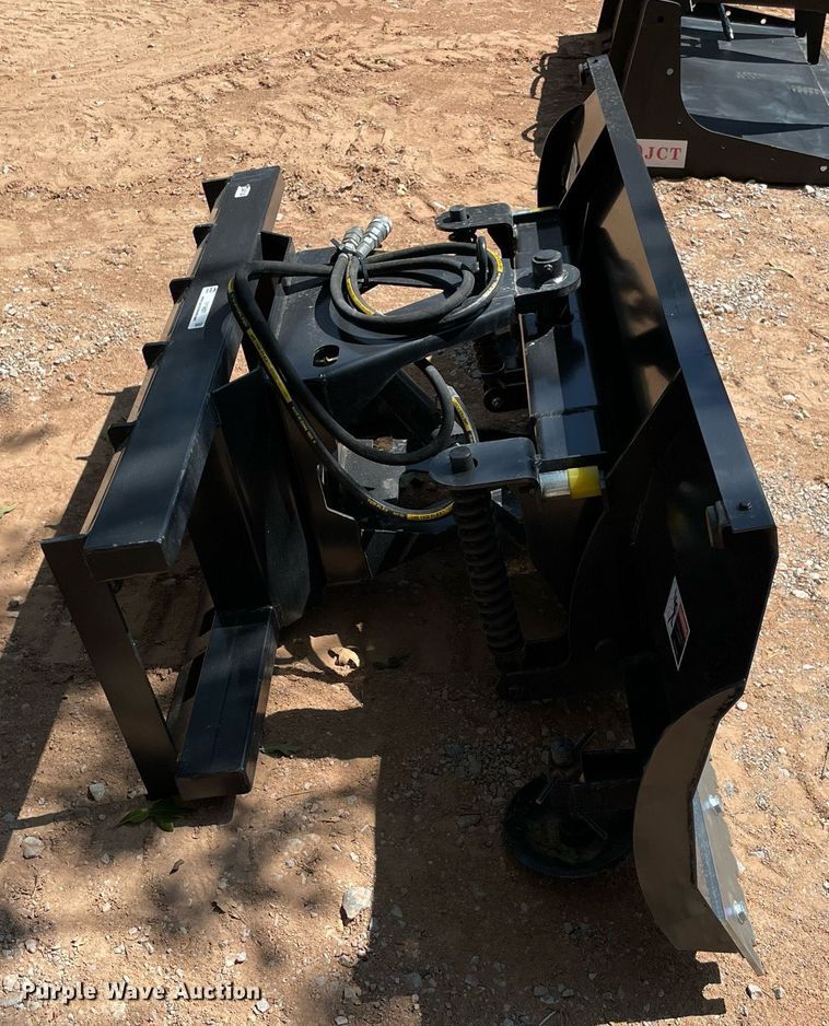 image for item NY9801 JCT  72" W skid steer snow pusher