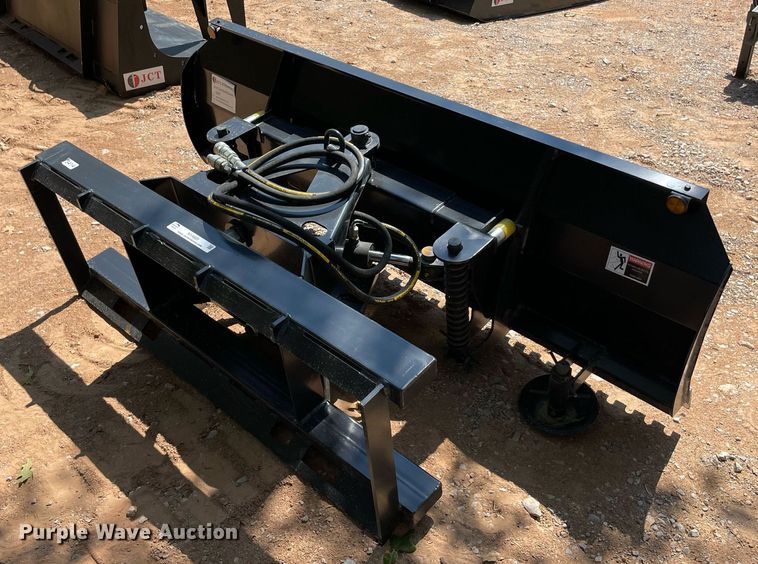 image for item NY9801 JCT  72" W skid steer snow pusher