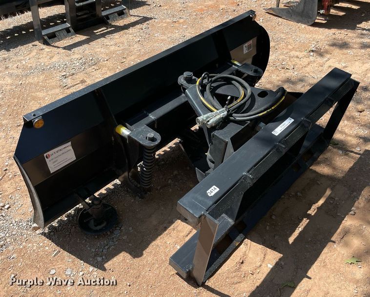 image for item NY9801 JCT  72" W skid steer snow pusher