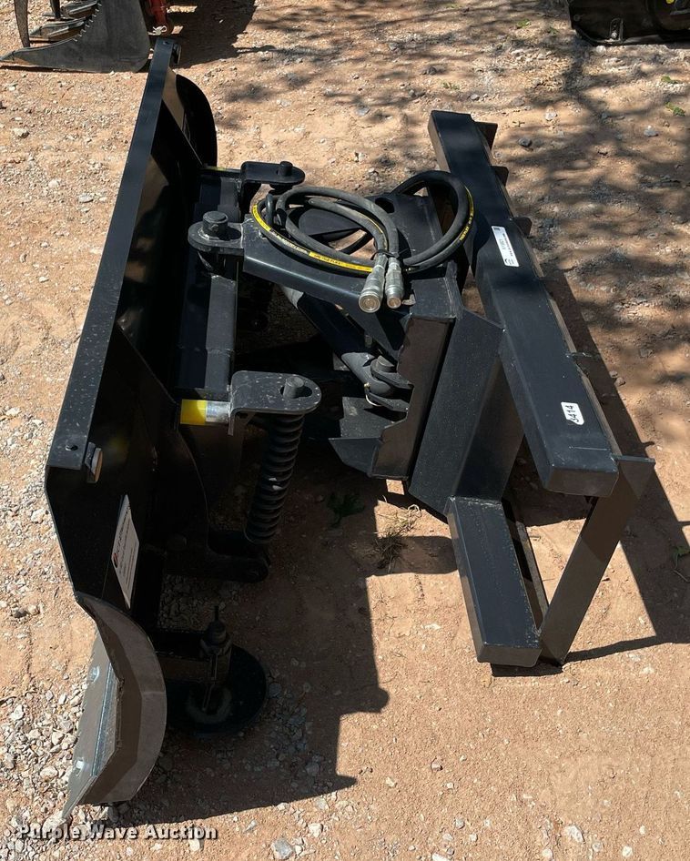 image for item NY9801 JCT  72" W skid steer snow pusher