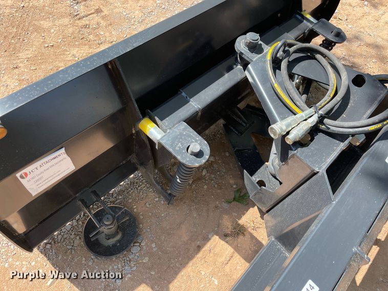 image for item NY9801 JCT  72" W skid steer snow pusher