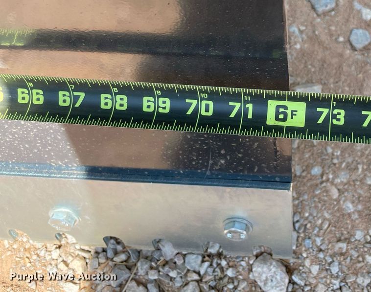 image for item NY9801 JCT  72" W skid steer snow pusher