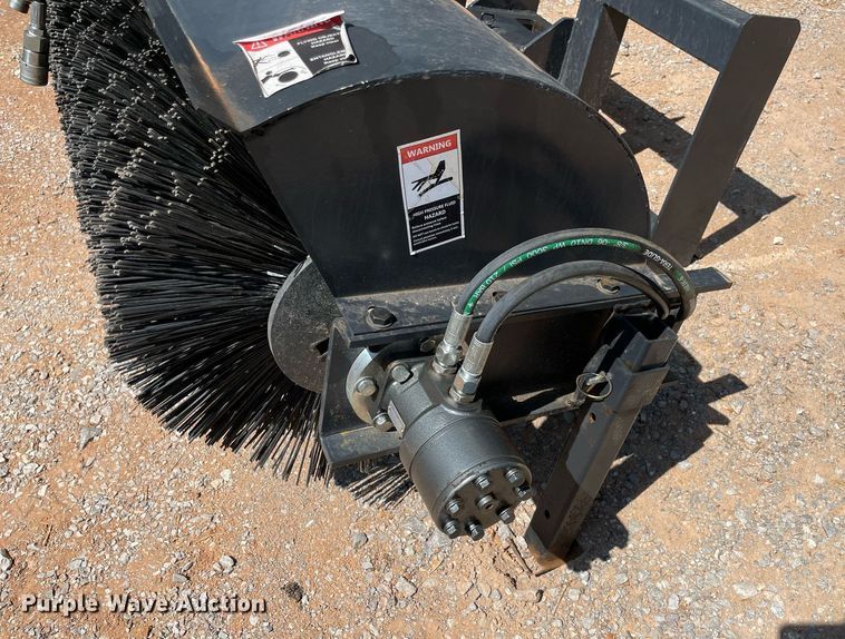 image for item NY9802 JCT  72" W skid steer broom