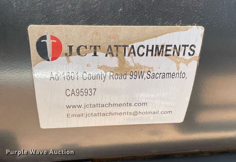 image for item NY9802 JCT  72" W skid steer broom