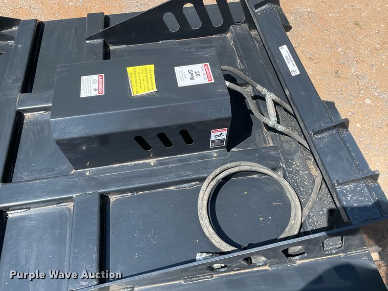 image for item NY9804 JCT  72" W skid steer rotary mower