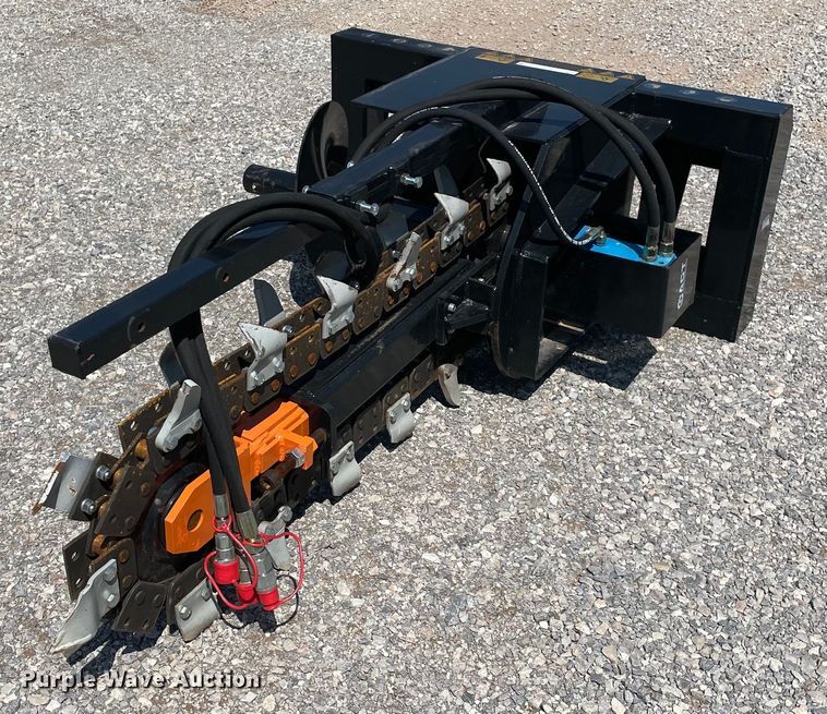 image for item NY9816 AGT  skid steer trencher