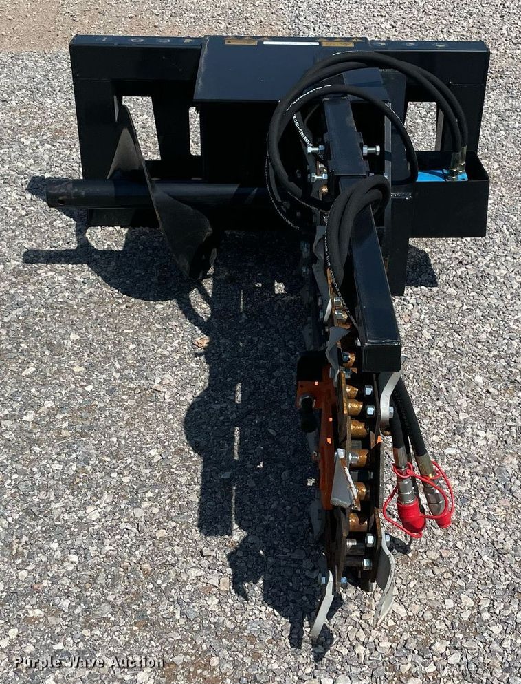 image for item NY9816 AGT  skid steer trencher