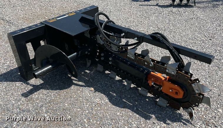 image for item NY9816 AGT  skid steer trencher
