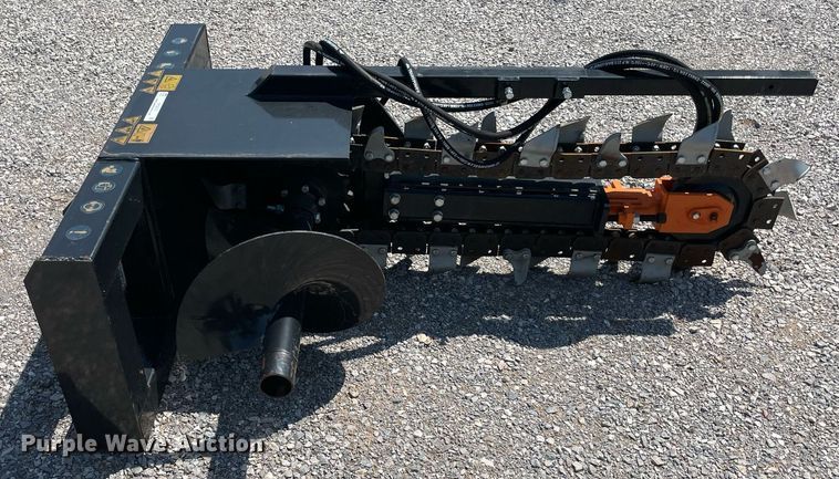 image for item NY9816 AGT  skid steer trencher
