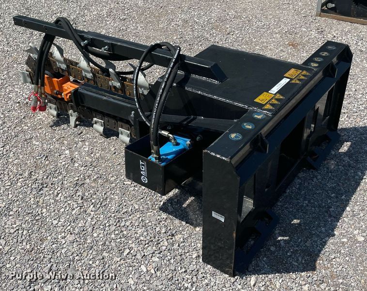 image for item NY9816 AGT  skid steer trencher