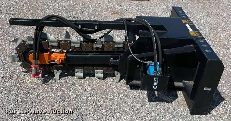 image for item NY9816 AGT  skid steer trencher
