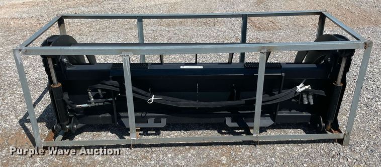 image for item NY9817 77"W skid steer grapple bucket