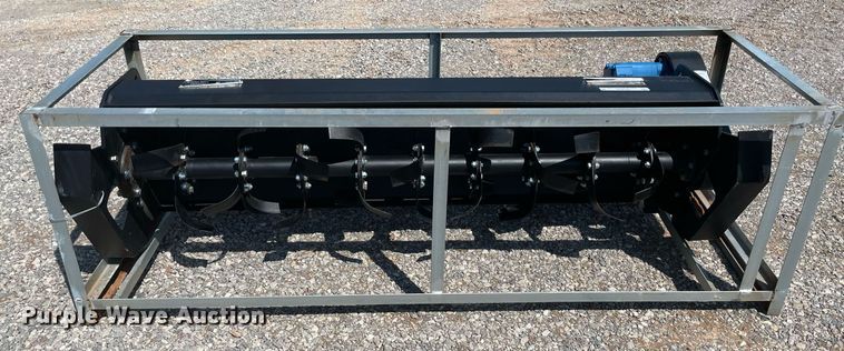 image for item NY9818 72"W skid steer tiller