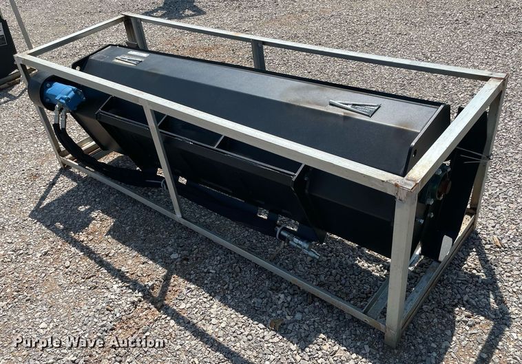 image for item NY9818 72"W skid steer tiller