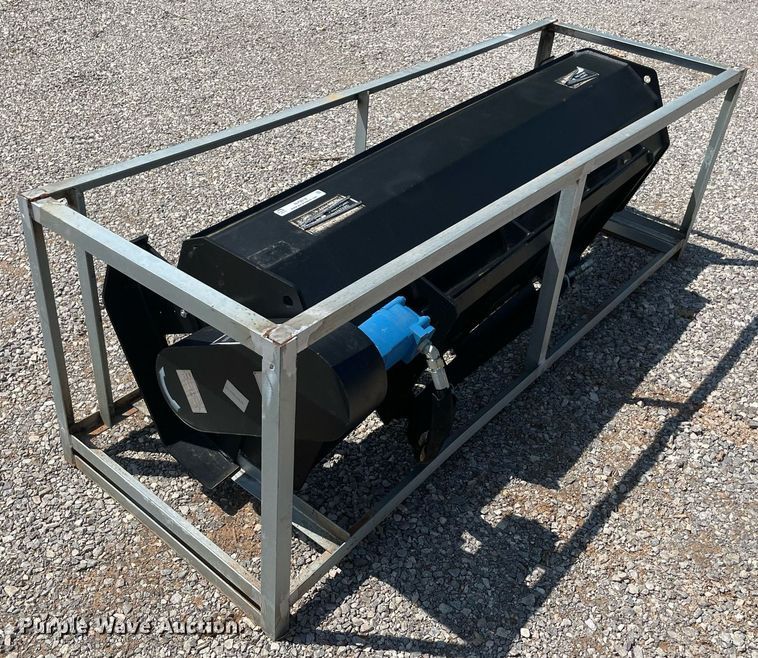 image for item NY9818 72"W skid steer tiller