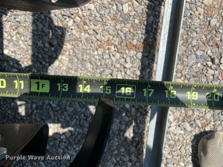 image for item NY9818 72"W skid steer tiller