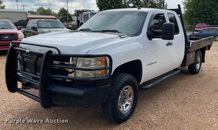 image for item NY9838 2007 Chevrolet 2500HD  bale bed pickup truck