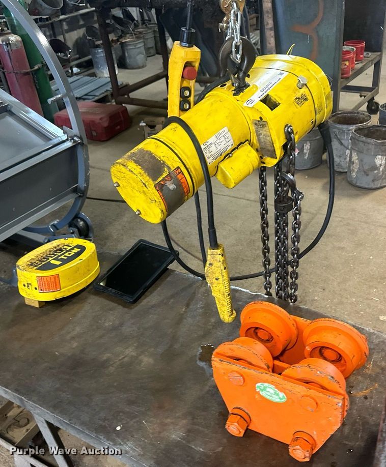 image for item OC9474 Budgit BEHCO116  Budgit chain hoist