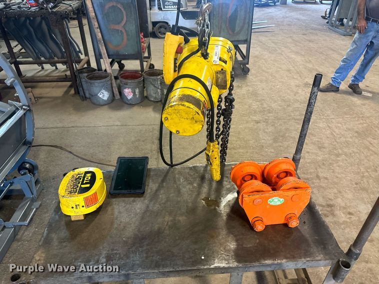 image for item OC9474 Budgit BEHCO116  Budgit chain hoist