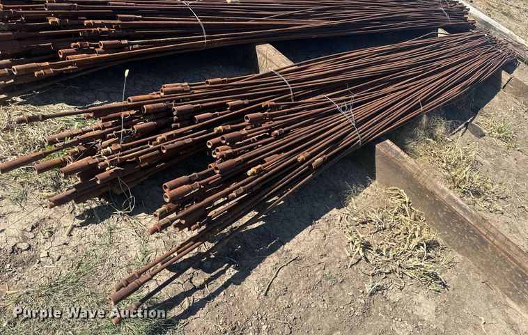 image for item OC9524 (100) joints of 25' L x 5/8" diameter sucker rod