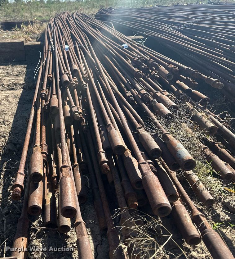 image for item OC9524 (100) joints of 25' L x 5/8" diameter sucker rod