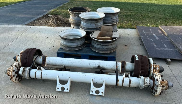 image for item OF9023 (2) trailer axles