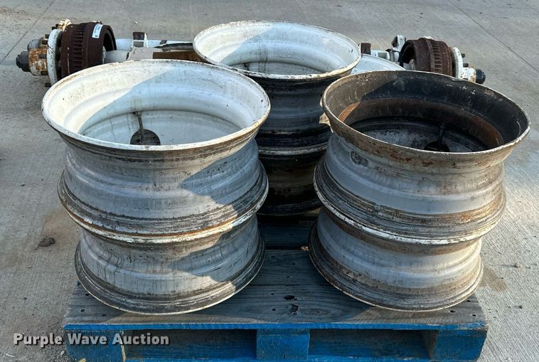 image for item OF9023 (2) trailer axles