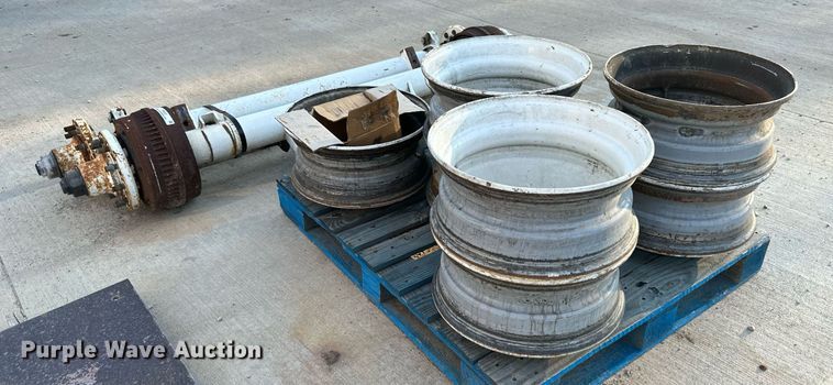 image for item OF9023 (2) trailer axles