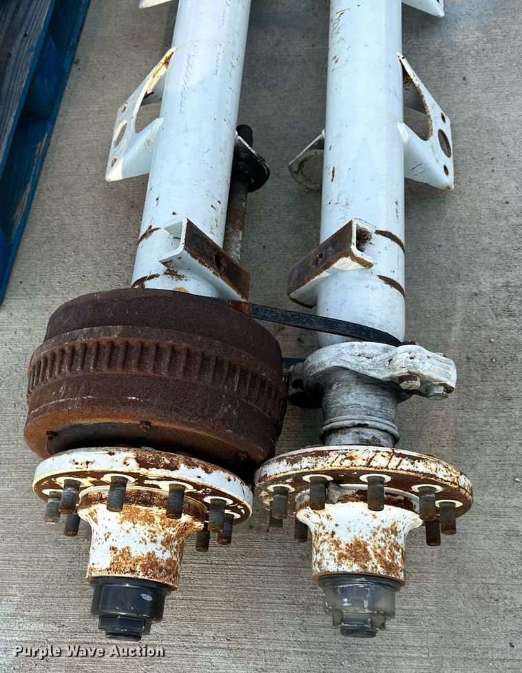 image for item OF9023 (2) trailer axles