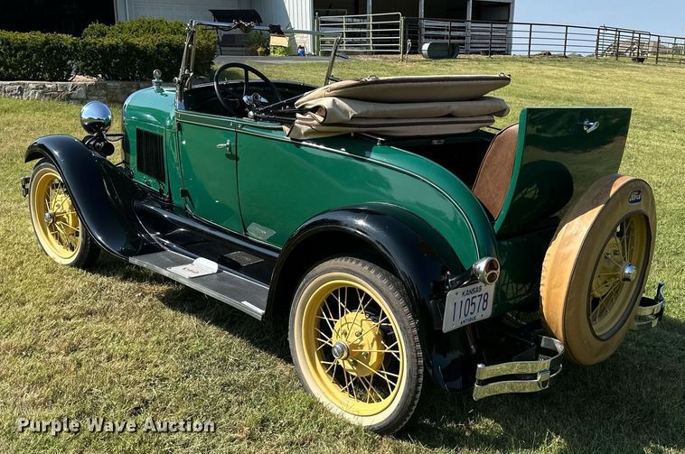 image for item OF9028 1929 Ford Model A  convertible