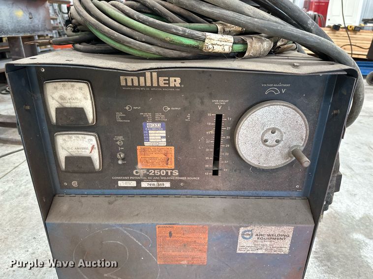 image for item OF9031 Miller CP-250TS  welder