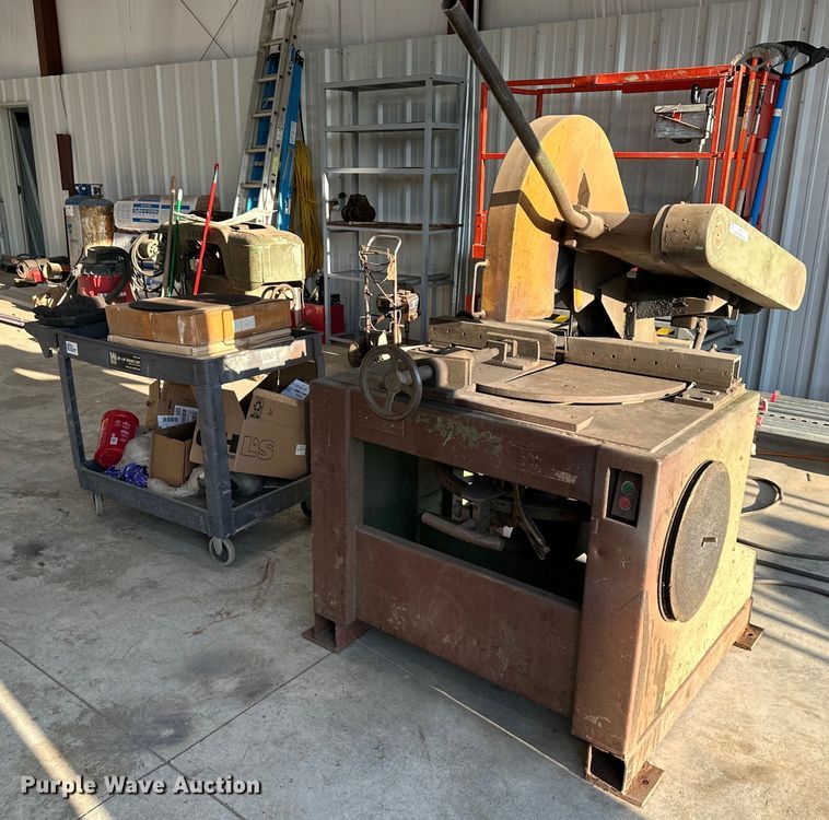 image for item OF9033 Campbell Severall  20" metal cutting saw