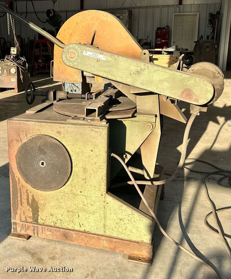 image for item OF9033 Campbell Severall  20" metal cutting saw