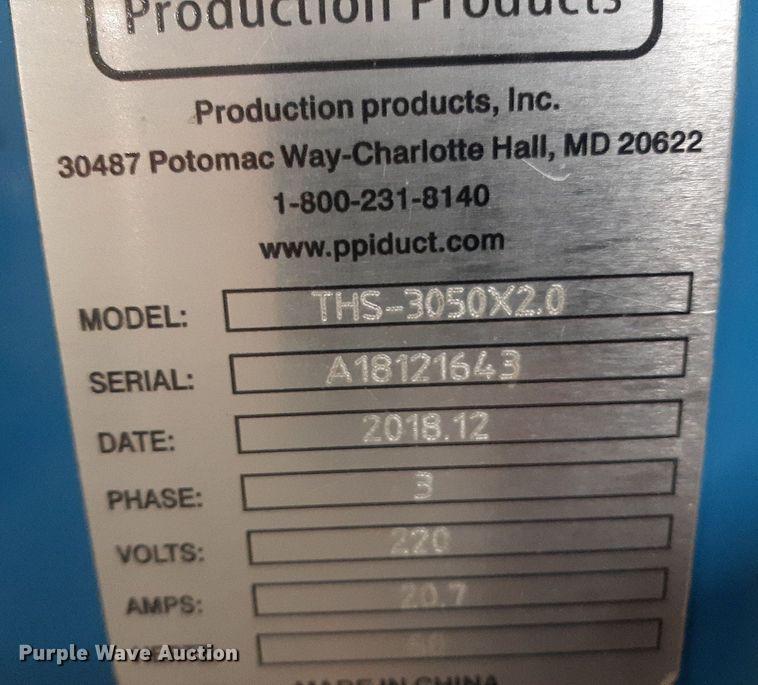 image for item OF9431 ProFab THS-3050X2.0  metal shear