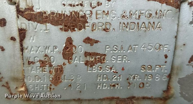 image for item OG9248 1986 Brunner  air compressor