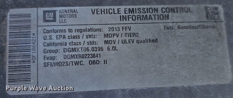 image for item OG9404 2013 GMC Sierra 2500HD  pickup truck