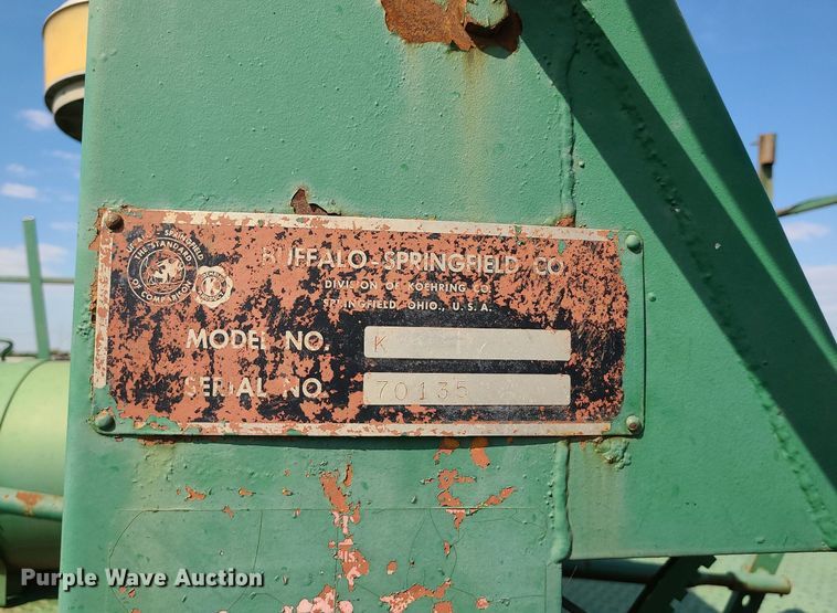 image for item DC6027 Buffalo-Springfield Co K  chip spreader