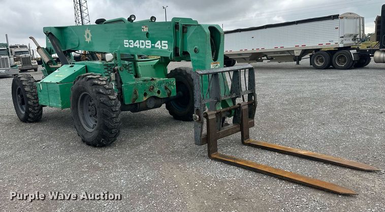 image for item DH1805 2007 Gradall 534D9-45  telehandler