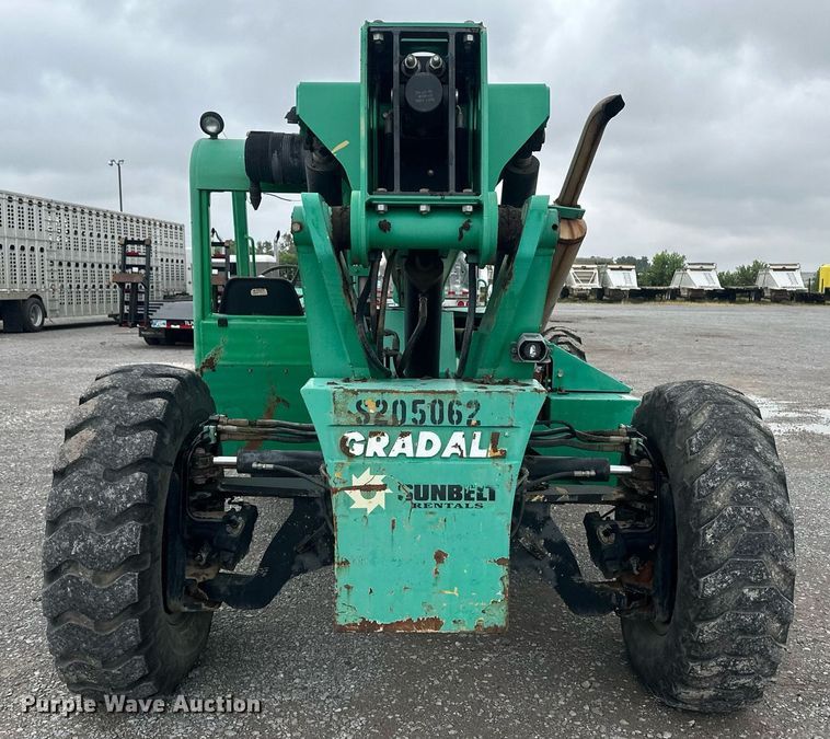 image for item DH1805 2007 Gradall 534D9-45  telehandler