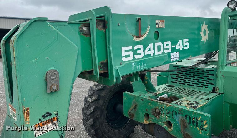image for item DH1805 2007 Gradall 534D9-45  telehandler