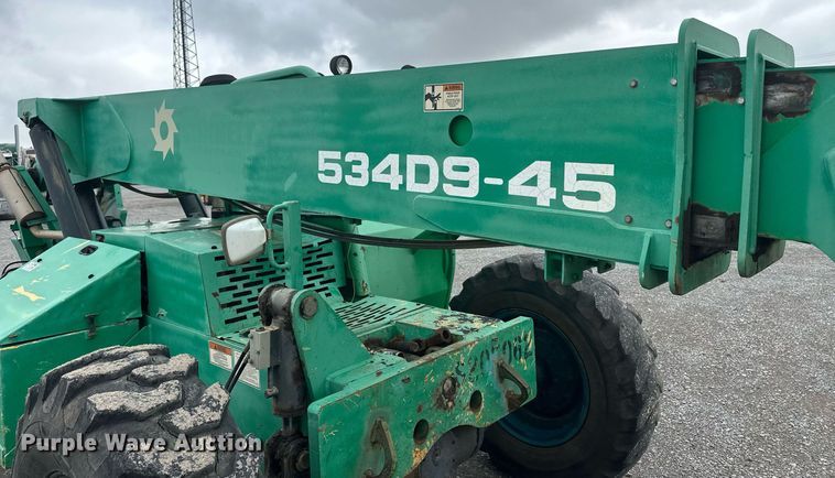 image for item DH1805 2007 Gradall 534D9-45  telehandler