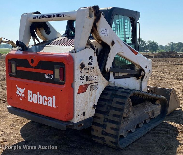 image for item DI7827 2017 Bobcat T650  tracked skid steer loader