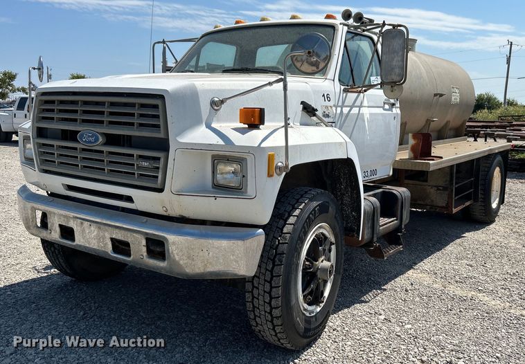 image for item DJ6308 1988 Ford F700  tank truck