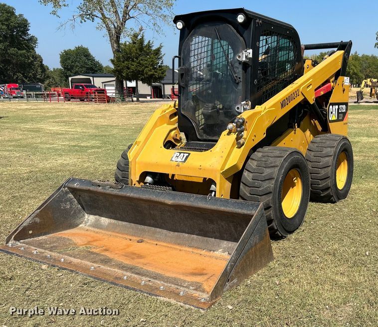 image for item DJ6316 2015 Caterpillar 272D2 XHP  skid steer loader