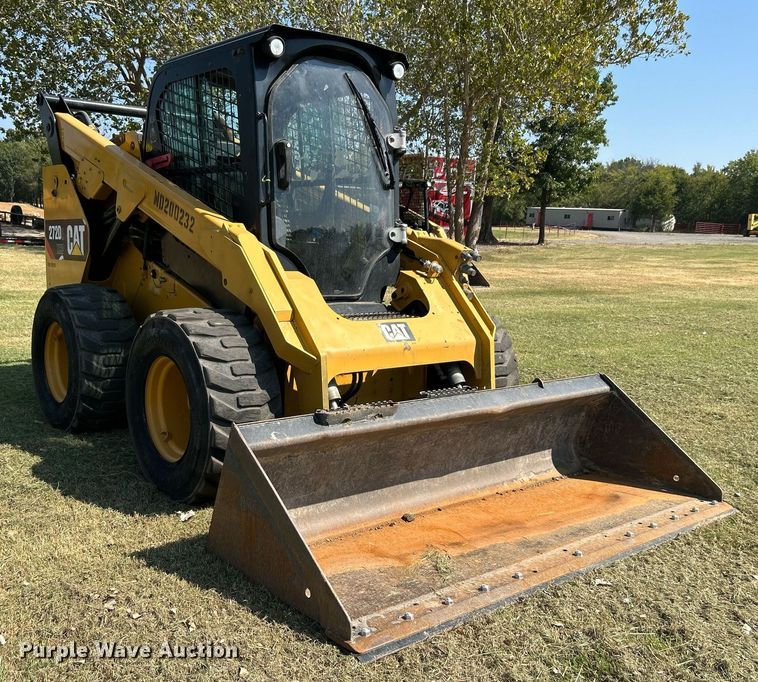 image for item DJ6316 2015 Caterpillar 272D2 XHP  skid steer loader