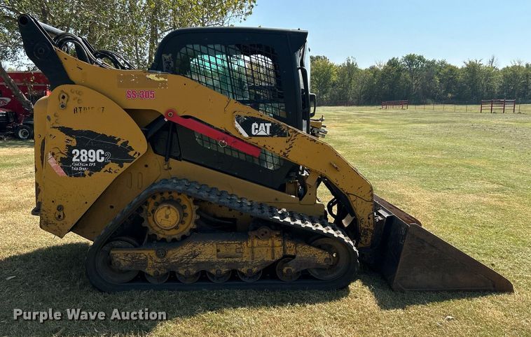 image for item DJ6317 2013 Caterpillar 289C2  tracked skid steer loader