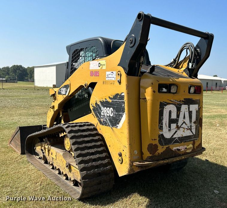 image for item DJ6317 2013 Caterpillar 289C2  tracked skid steer loader
