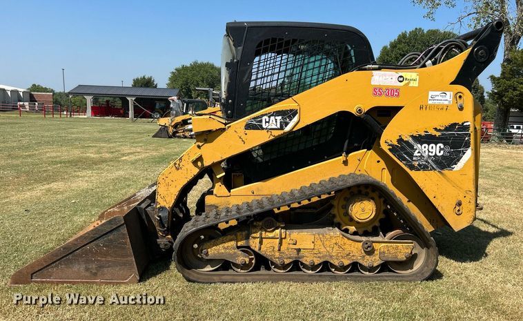 image for item DJ6317 2013 Caterpillar 289C2  tracked skid steer loader